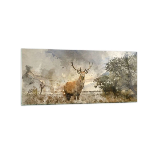 Obraz na skle - Důstojnost - síla - majestátnost - 120x50 cm