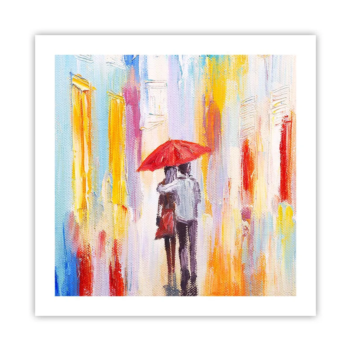 Plakát - Ať prší dál - 50x50 cm