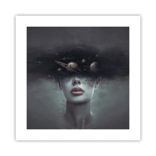 Plakát - A planety… - 40x40 cm