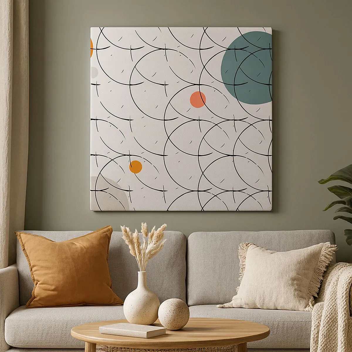 Obraz na plátně - V duchu pop-artu - 30x30 cm