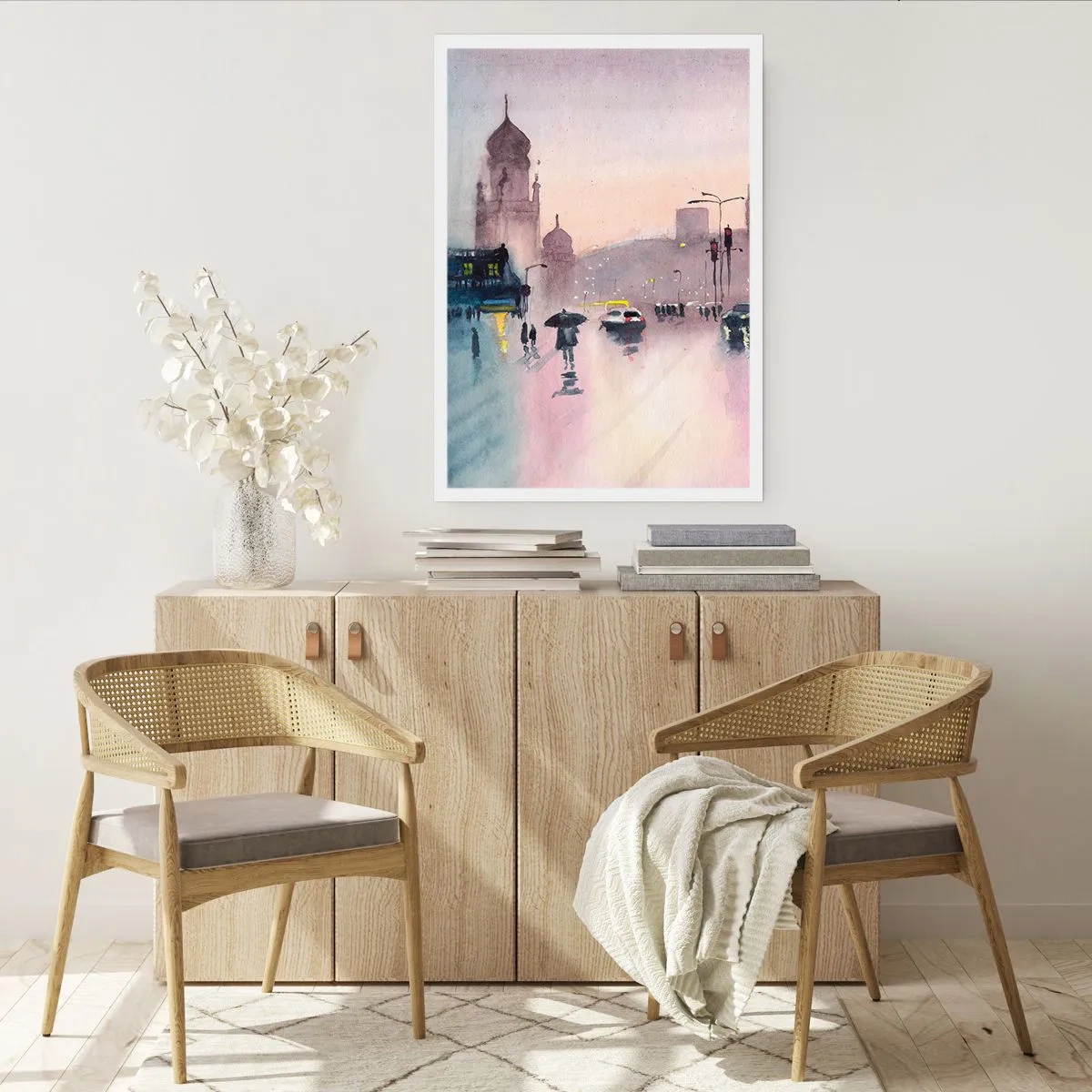 Plakát - V deštivém oparu - 40x50 cm