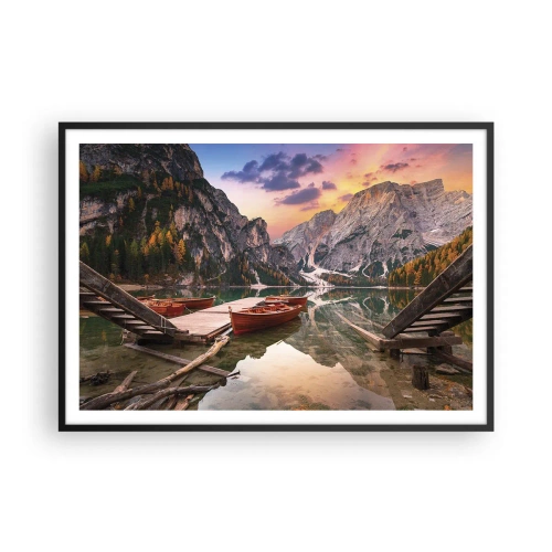 Plakát v černém rámu - Slib dne - 100x70 cm