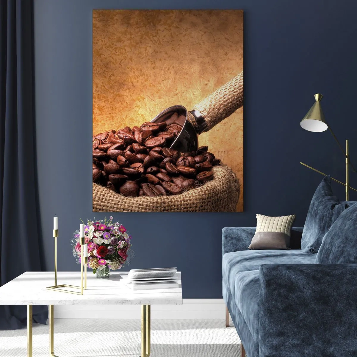 Obraz na skle - U zdroje chuti - 50x70 cm