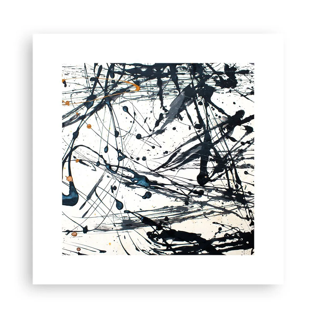 Plakát - Expresionistická abstrakce - 30x30 cm