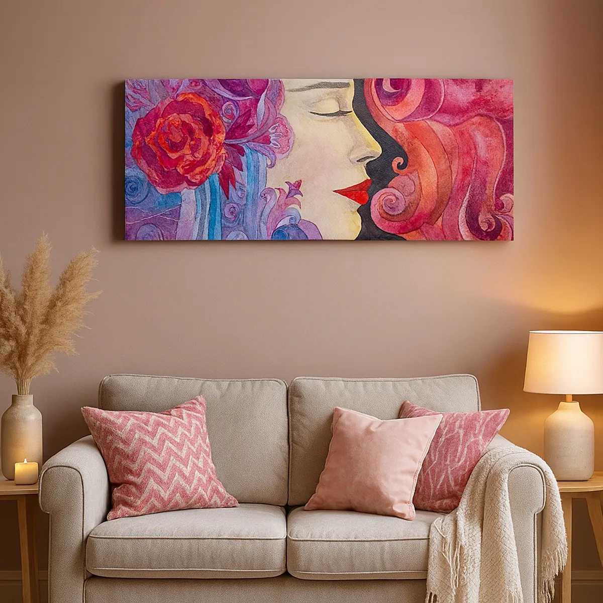 Obraz na plátně - Secese stále živá - 30x30 cm