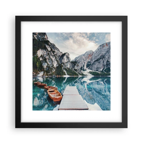 Plakát v černém rámu - Ukážeme vám krásu - 30x30 cm