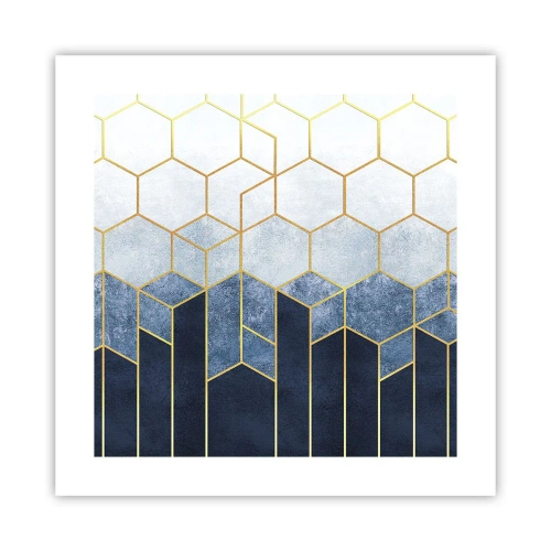 Plakát - Kompozice v synkopickém rytmu - 40x40 cm