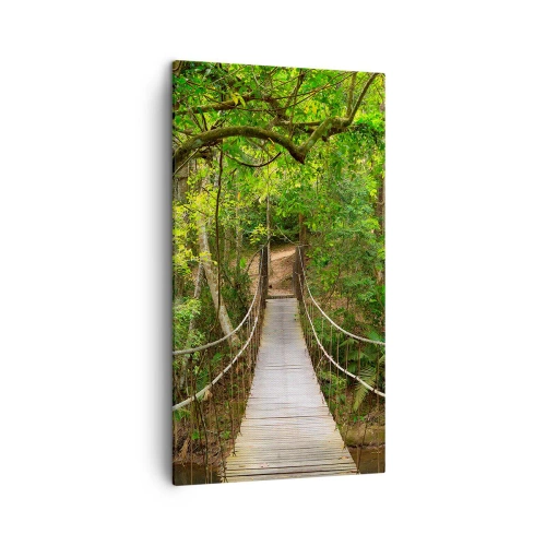 Obraz na plátně - Protože na zahradě rostou popínavé rostliny - 45x80 cm