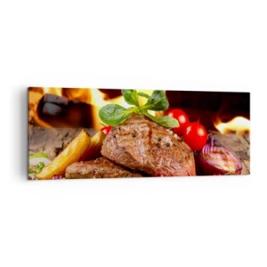 Obraz na plátně - Vykouzlené žárem - 140x50 cm