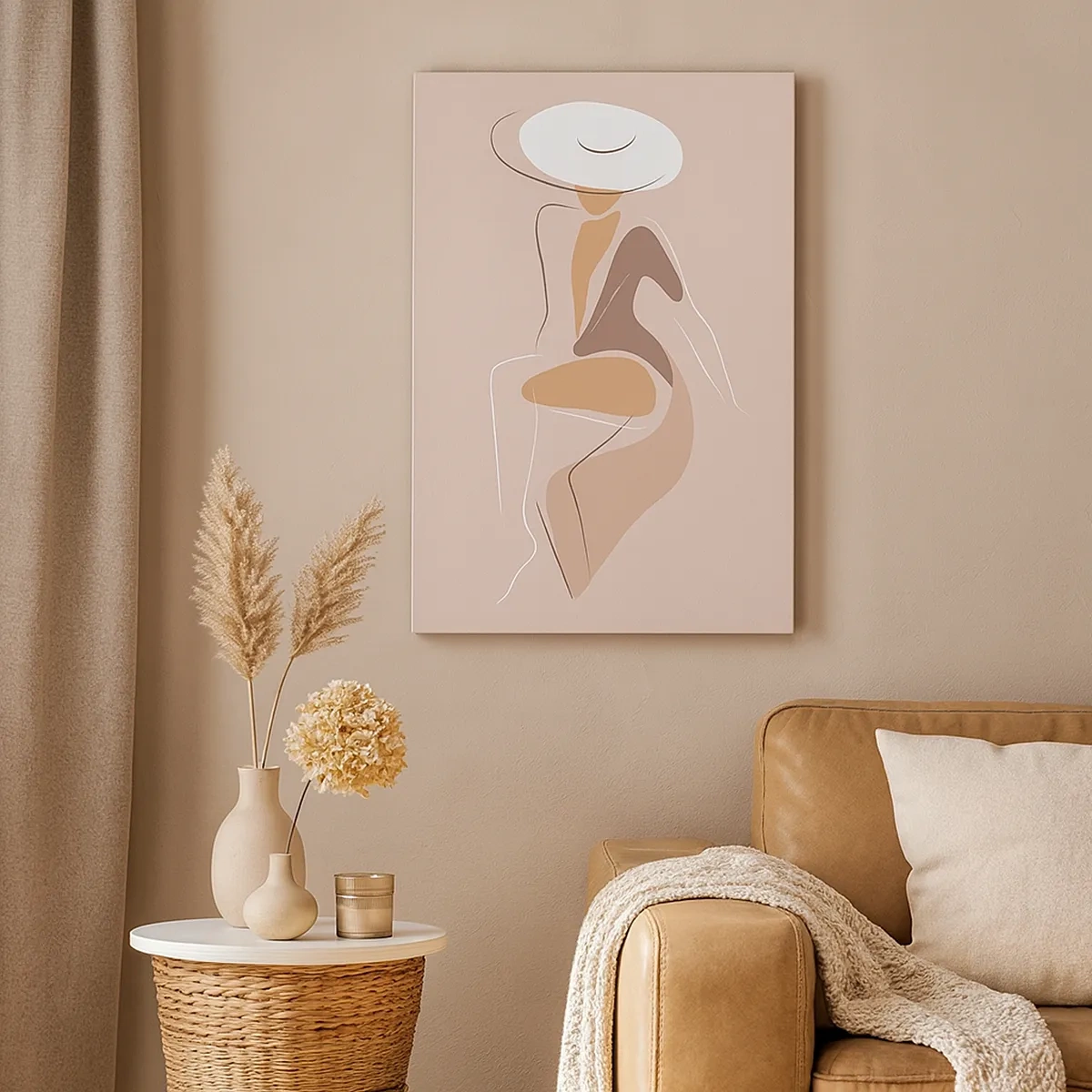 Obraz na plátně - Jak vypadá pravá dáma? - 50x70 cm