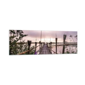 Obraz na skle - Klid a pohoda Asie - 160x50 cm