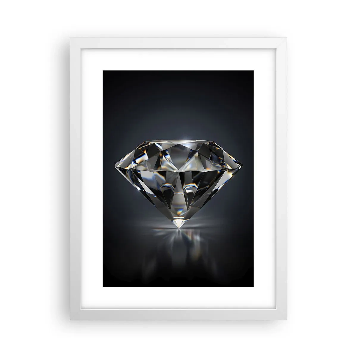 Plakát v bílém rámu - Best girls friend - 30x40 cm