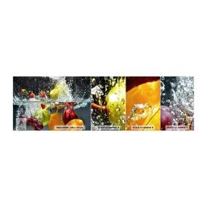 Vzor Fototapety Samolepicí Deluxe Sticker - Ovocné osvěžení - Ovoce, Voda, Kuchyně - 100x30 cm
