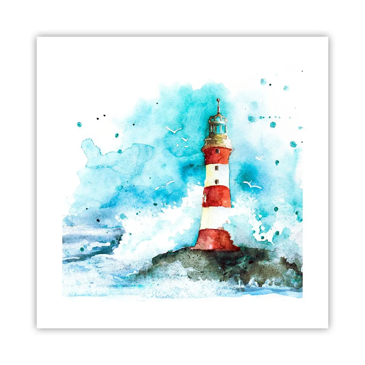 Plakát - Jednota živlů - 40x40 cm