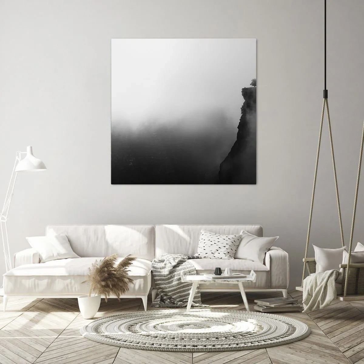 Obraz na plátně - Na okraji světa - 70x70 cm