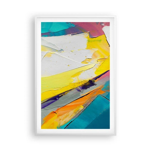 Plakát v bílém rámu - Anatomie světla - 61x91 cm
