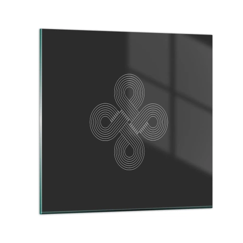 Obraz na skle - V keltském duchu - 50x50 cm