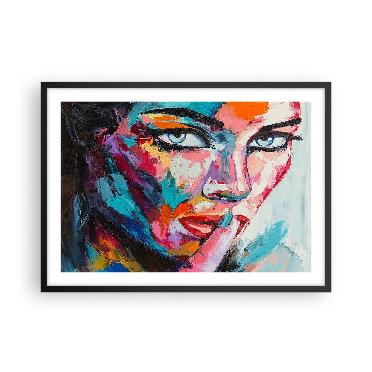 Plakát v černém rámu - Naše první tajemství - 70x50 cm