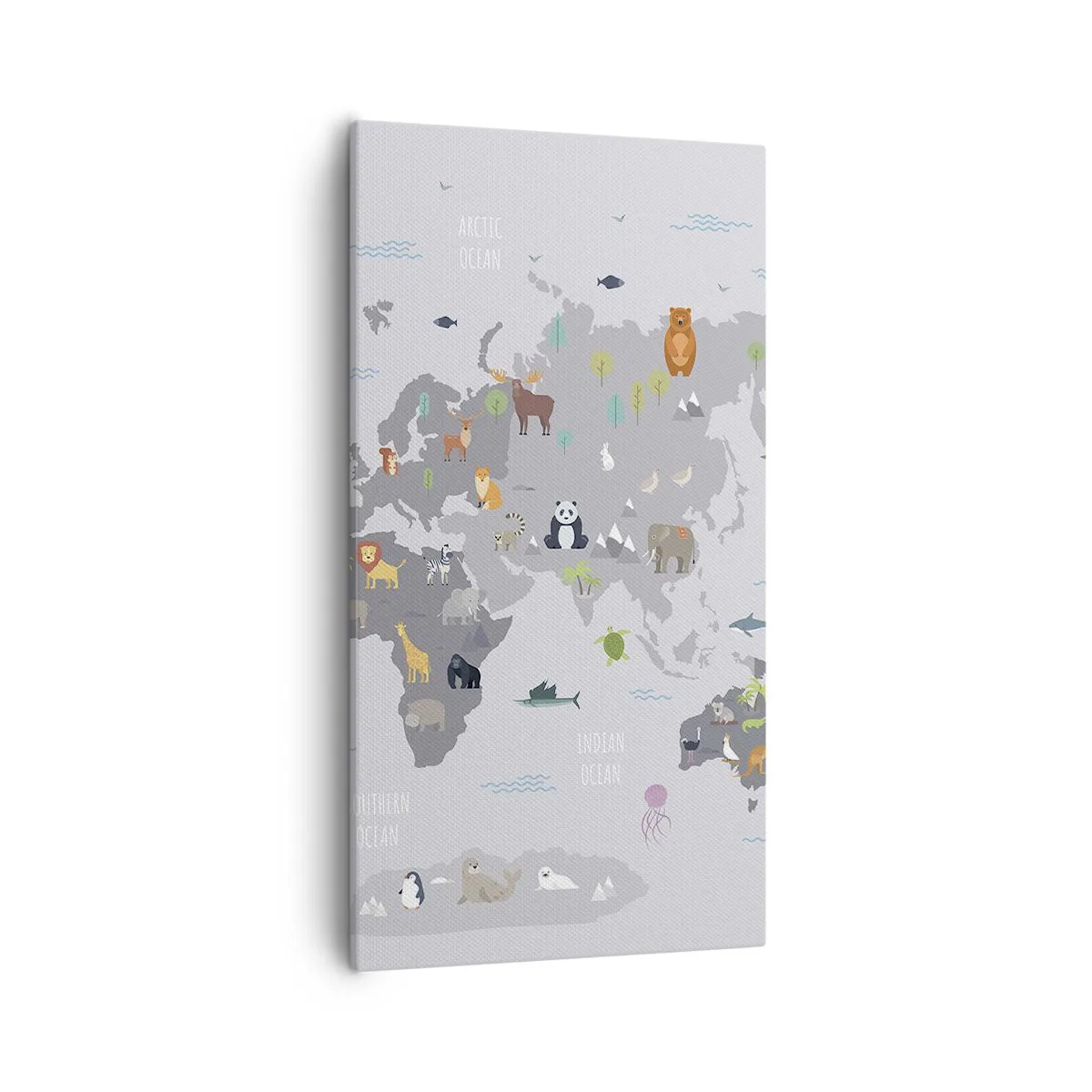 Obraz na plátně - Řekni mi, odkud jsi… - 55x100 cm