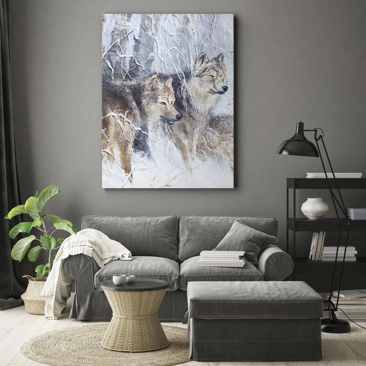 Obraz na plátně - Pozor! Přichází… - 80x120 cm