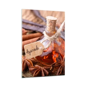 Obraz na skle - K jednotě těla a ducha - 50x70 cm