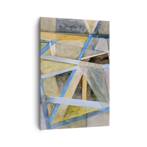 Obraz na plátně - Přímo nebo diagonálně? - 70x100 cm