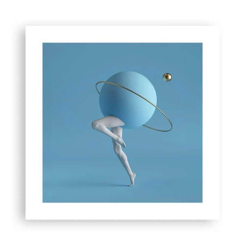 Plakát - Šílenství planet - 40x40 cm