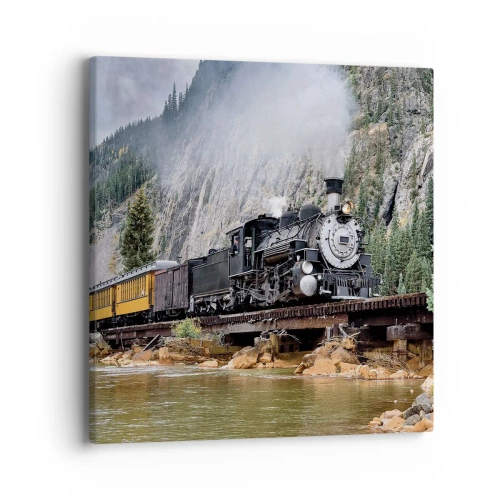 Obraz na plátně - Kampak? Kam? - 40x40 cm