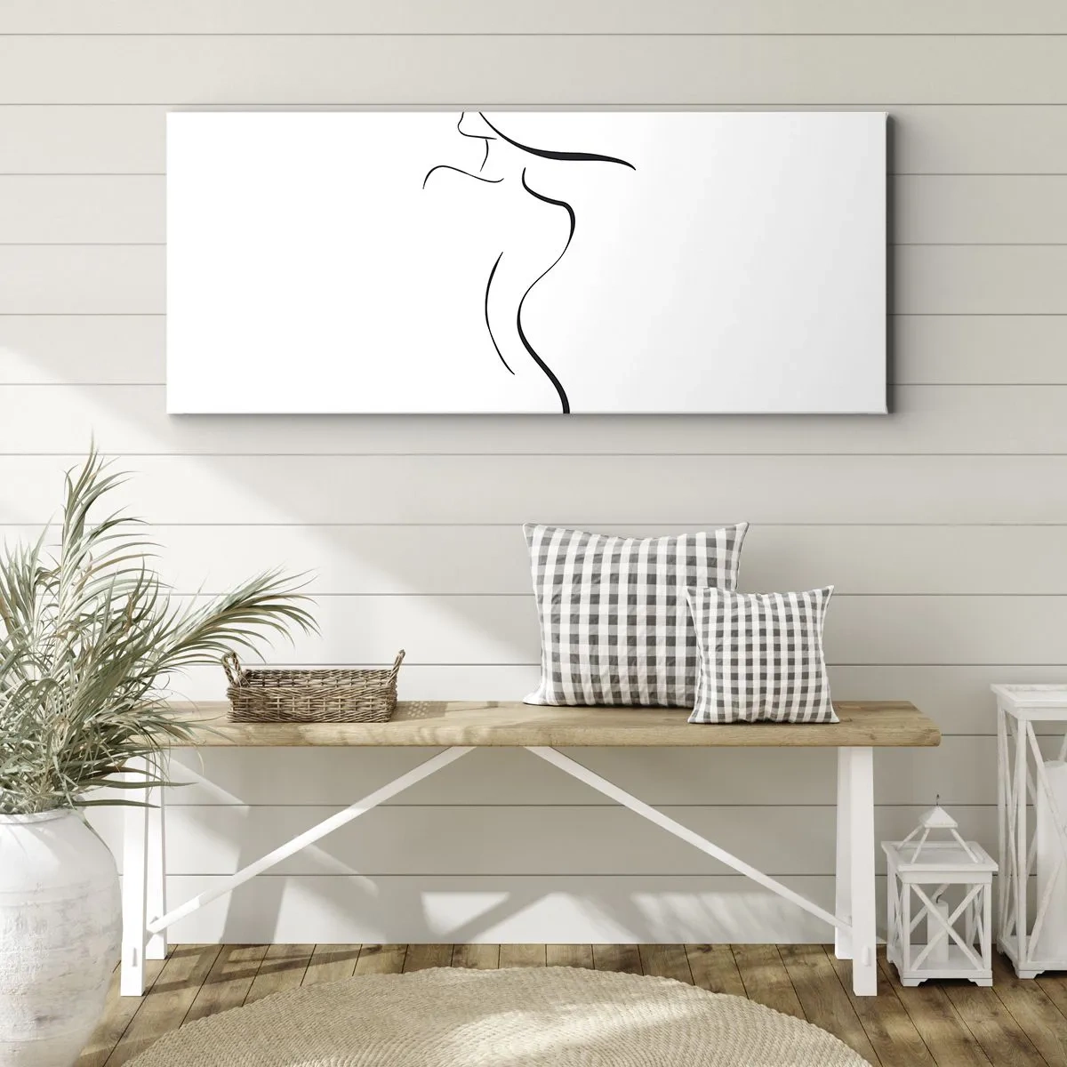 Obraz na plátně - Nepolapitelná jako vlna - 100x40 cm
