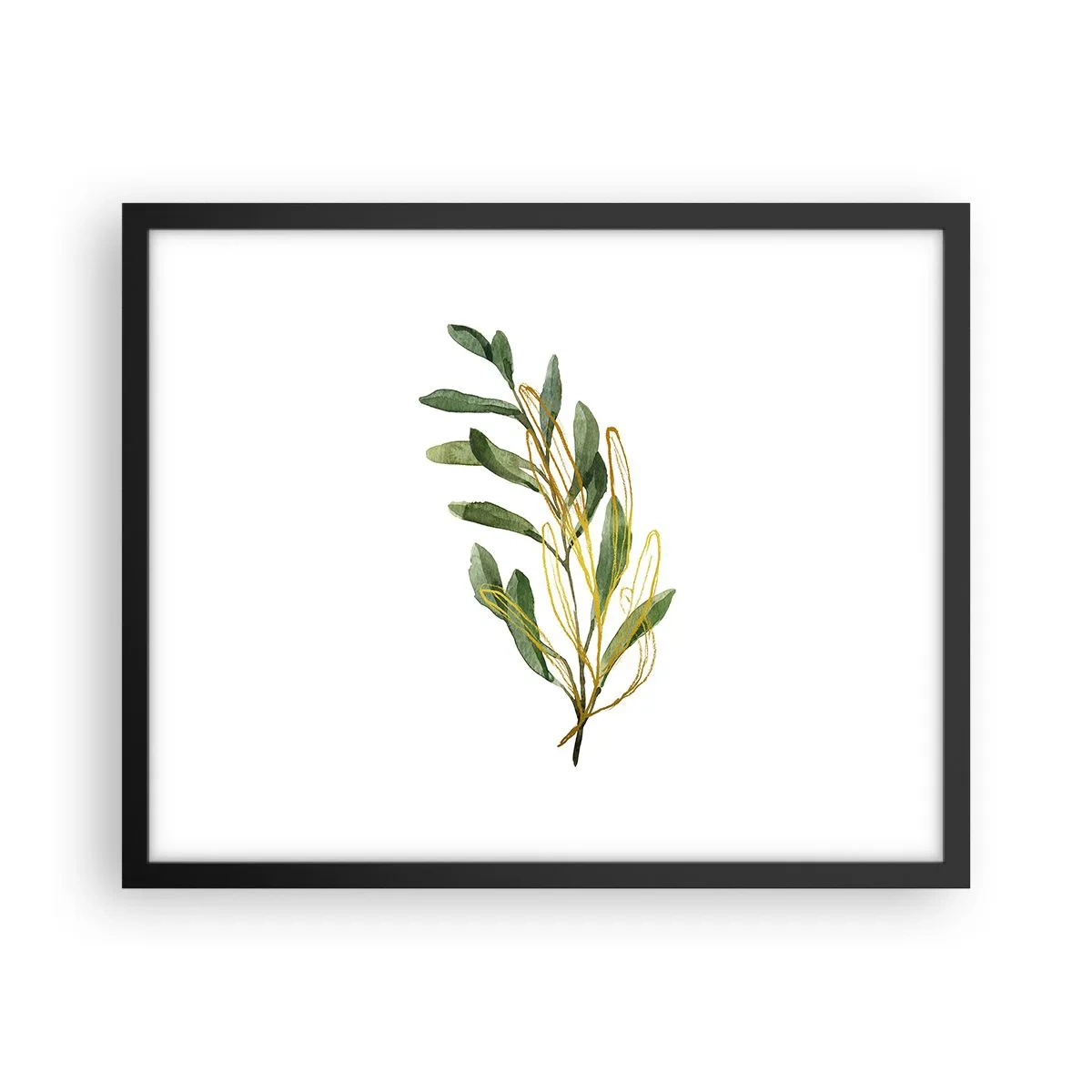 Plakát v černém rámu - Vše, co je dobré - 50x40 cm