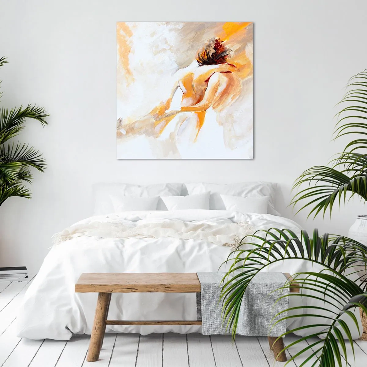 Obraz na plátně - Blízkost v nebi - 40x40 cm