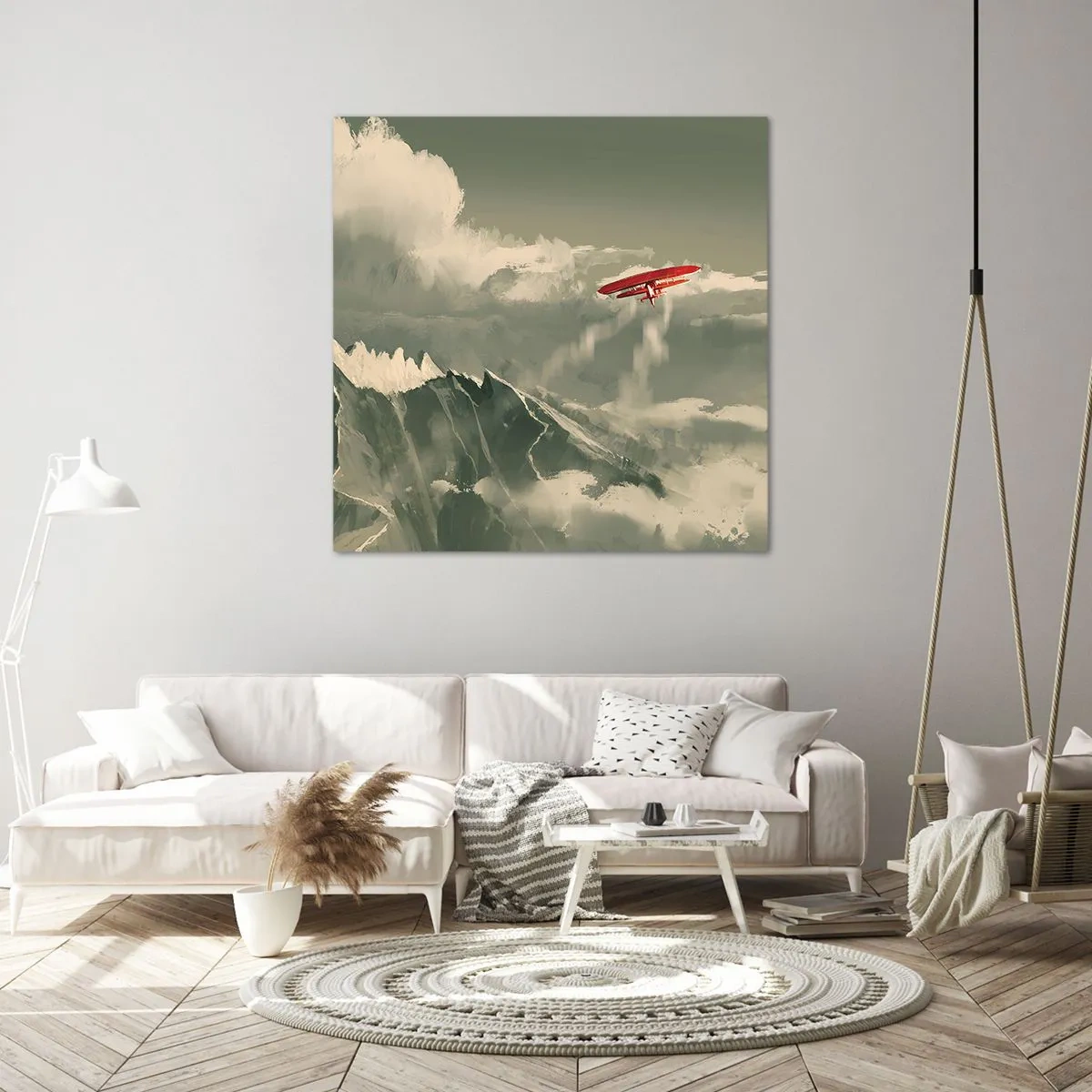 Obraz na plátně - Nebojácný průkopník - 50x50 cm