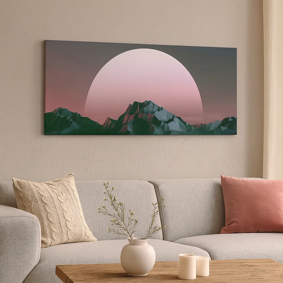 Obraz na plátně - V sousední galaxii - 30x30 cm