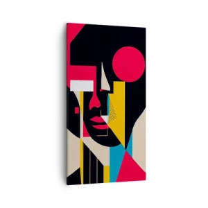 Obraz na plátně - Její vnitřní svět - 55x100 cm