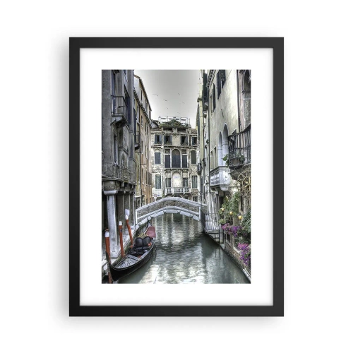 Plakát v černém rámu - Od staletí v tichém zamyšlení - 30x40 cm