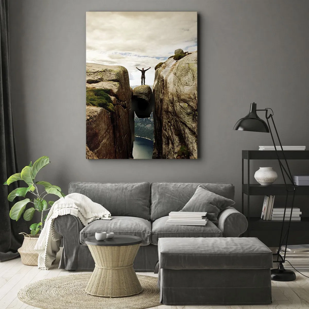 Obraz na plátně - Jak se cítím?! - 70x100 cm