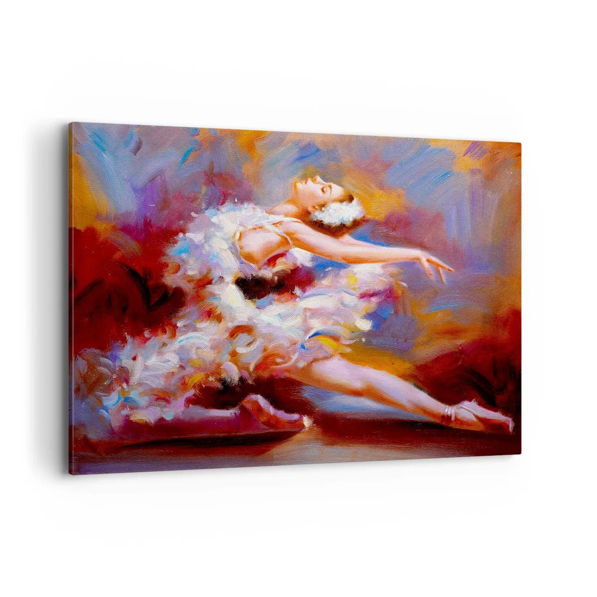 Obraz na plátně - Labutí elegance - 120x80 cm
