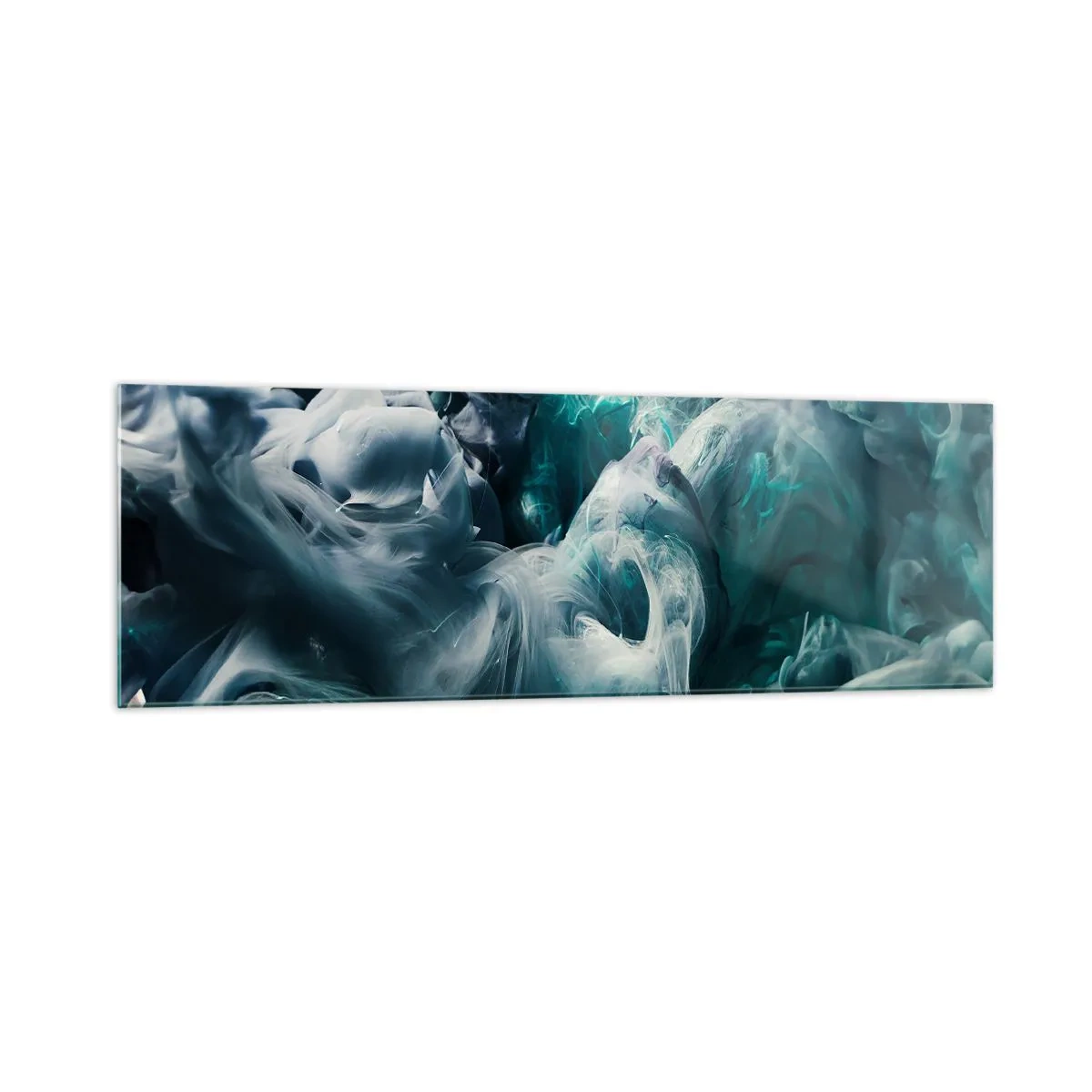 Obraz na skle - Pohyb barvy - 160x50 cm