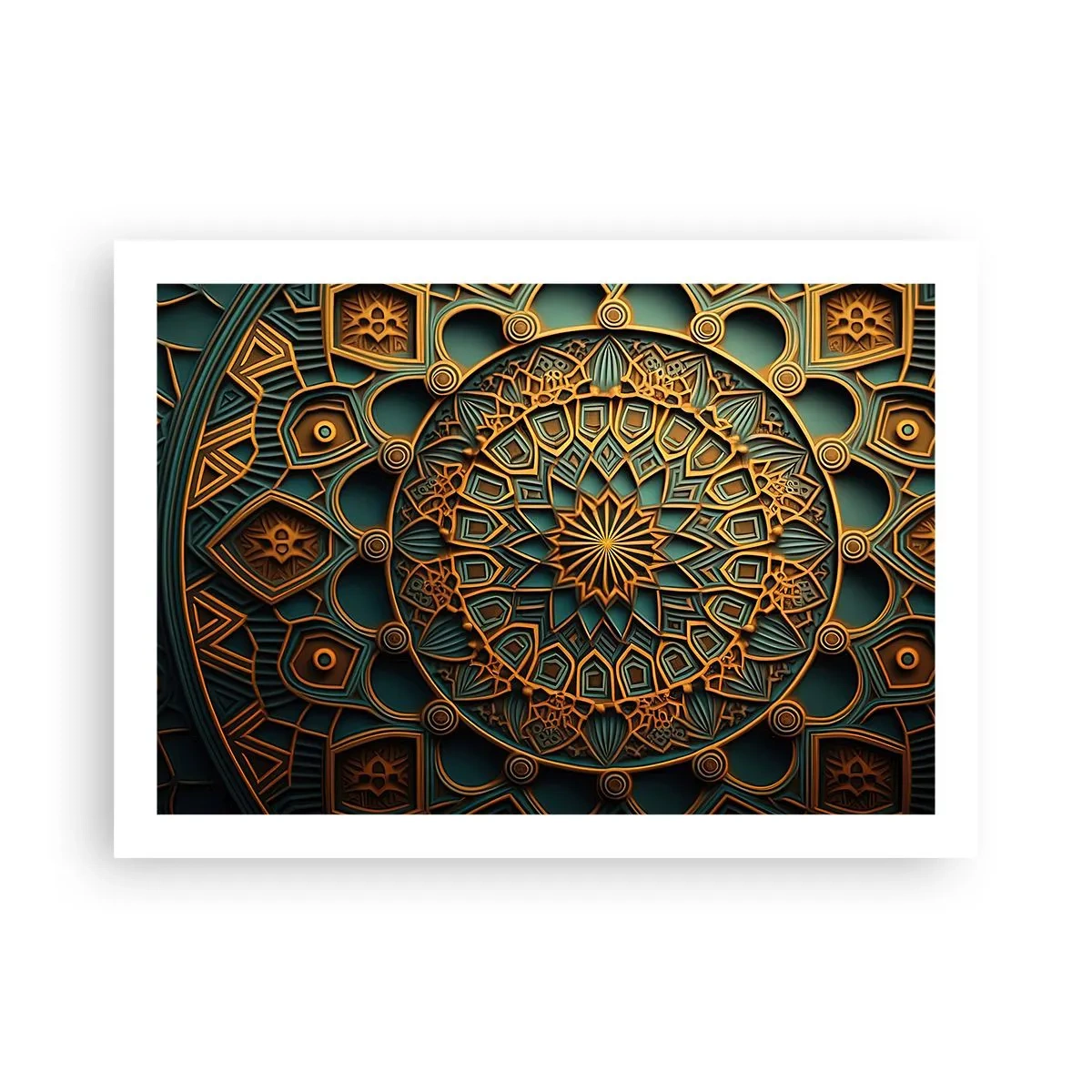 Plakát - V arabském stylu - 70x50 cm