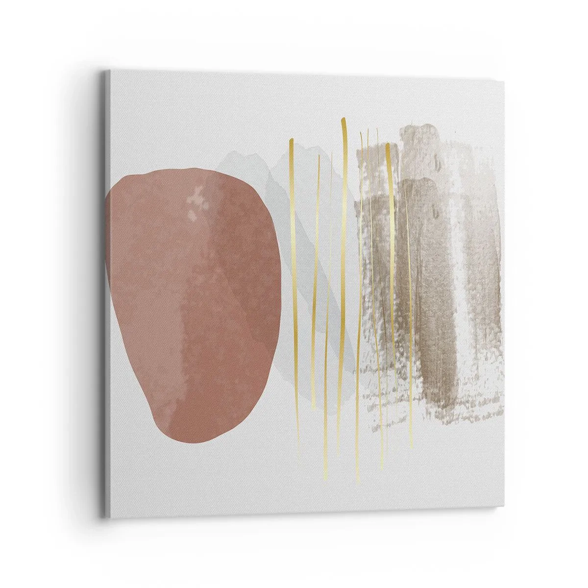 Obraz na plátně - Abstraktní kolonáda - 70x70 cm