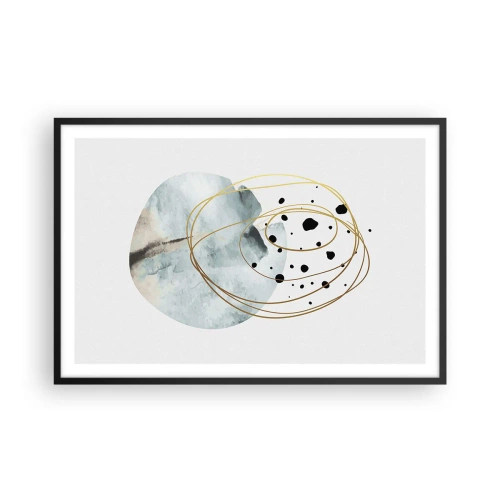 Plakát v černém rámu - V objetí prostoru - 91x61 cm