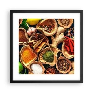 Plakát v černém rámu - Vezmi si, co chceš - 40x40 cm