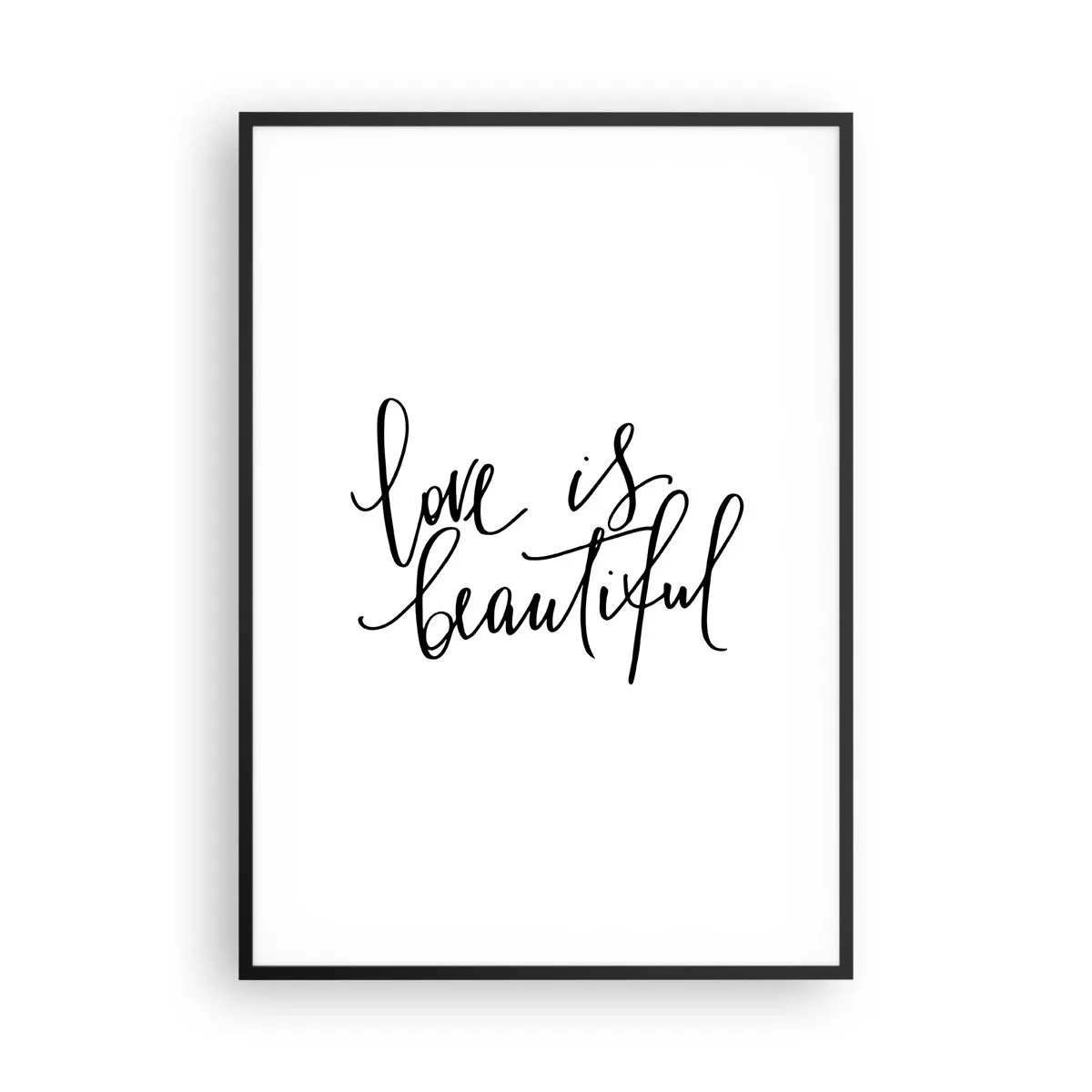 Plakát v černém rámu - Přečti a zopakuj - 70x100 cm