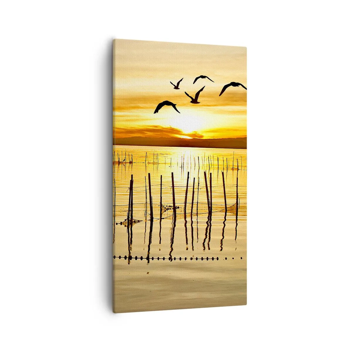 Obraz na plátně - Na rybolovu - 55x100 cm