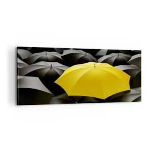 Obraz na plátně - Sbohem smutku - 100x40 cm