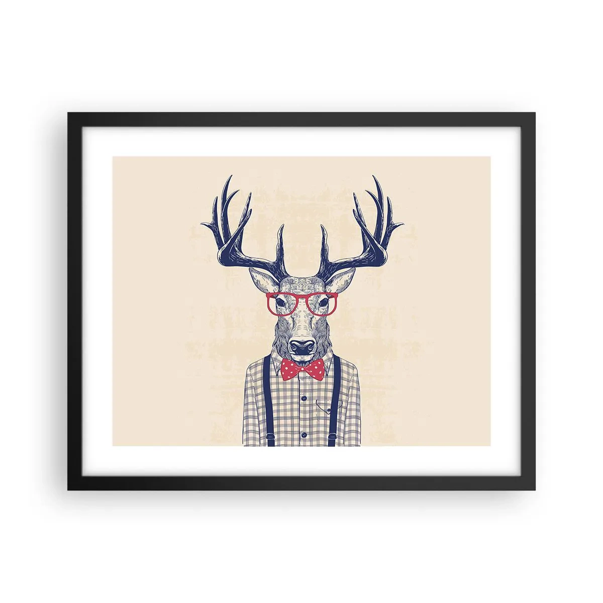 Plakát v černém rámu - Zábavná extravagance - 50x40 cm