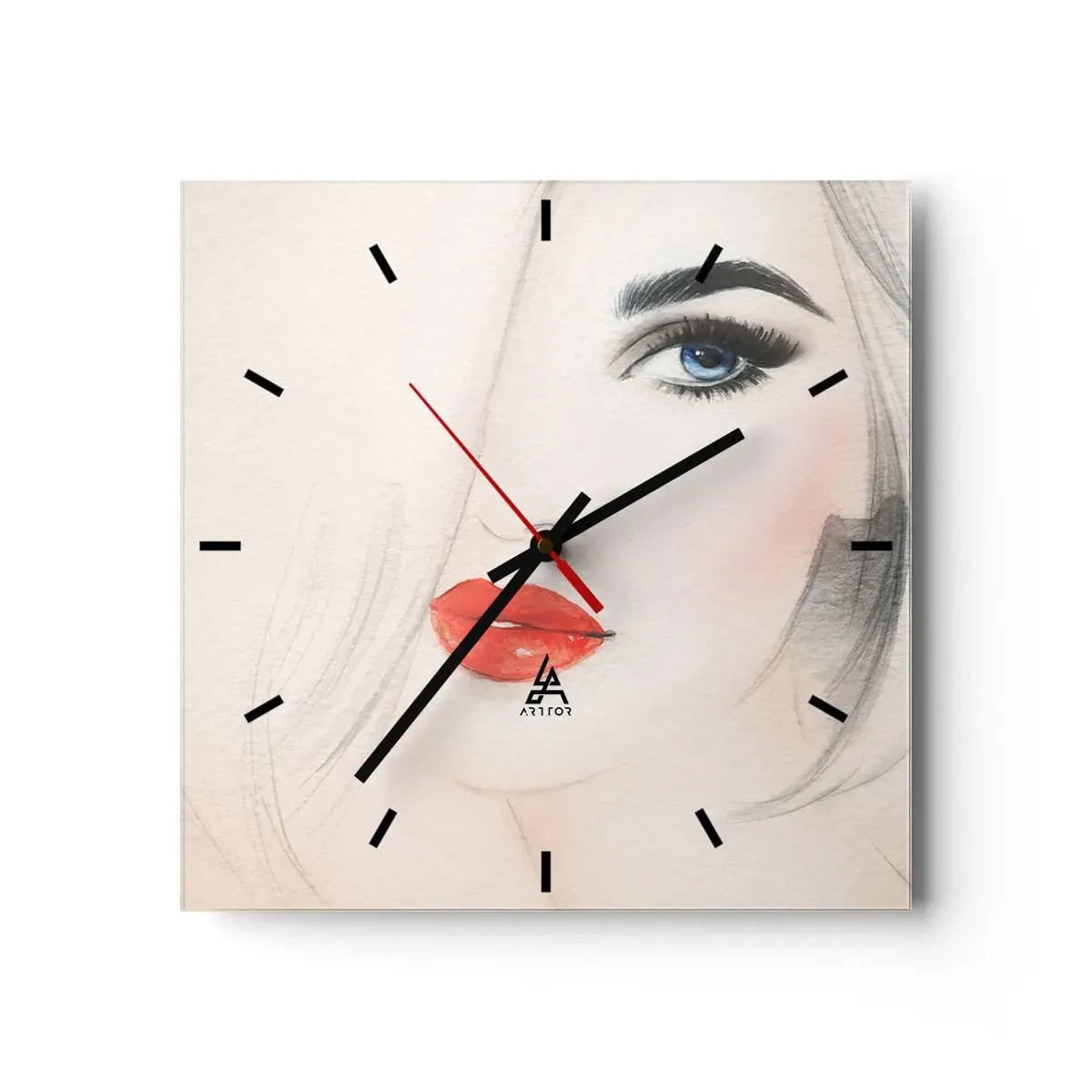 Nástěnné hodiny - Hypnotizuje a omamuje - 30x30 cm
