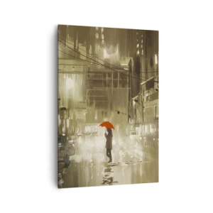 Obraz na plátně - Sama, ale ne osamělá - 70x100 cm