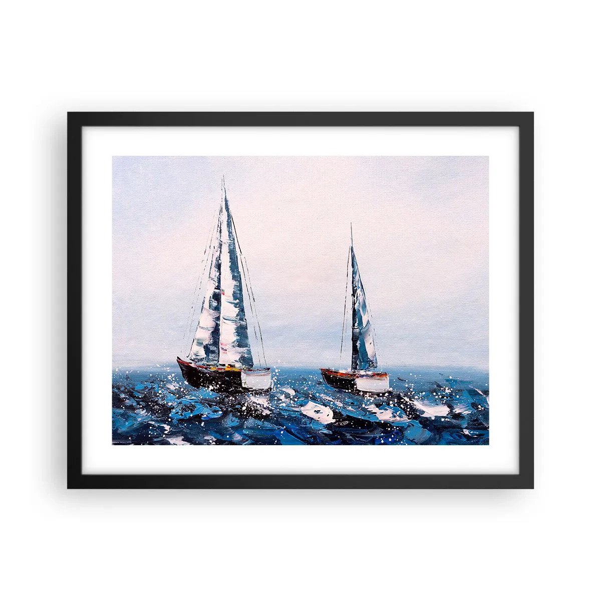 Plakát v černém rámu - Bratrství větru - 50x40 cm