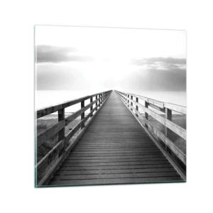 Obraz na skle - Do dálky… - 60x60 cm